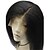 billige Lace-parykker af menneskehår-Remy Human Hair Full Lace Wig Middle Part style Brazilian Hair kinky Straight Black Wig 130% Density Women&#039;s Short Human Hair Lace Wig beikashang