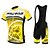 abordables Ensembles de vêtements pour hommes-Malciklo Homme Manches Courtes Maillot et Cuissard Avec Bretelles Velo Cyclisme Eté Violet Noir Rose Pois Marrant Vélo Séchage rapide Des sports Avec motifs VTT Vélo tout terrain Vélo Route Vêtement