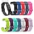 baratos Pulseiras de relógio Fitbit-1 pcs Pulseira de Smartwatch para Fitbit Inspire 2 / Inspire / Inspire HR Silicone Relógio inteligente Alça Macio Ajustável Elástico Pulseira Esportiva Substituição Pulseira
