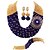halpa Korusetit-Women&#039;s Necklace Earrings Bracelet Beads Lucky Elegant Africa Austria Crystal Earrings Jewelry Rainbow / Transparent / Hot Pink For Wedding Party Gift Daily Festival 1 set