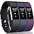 levne Pásky na hodinky Fitbit-3 ks Chytré hodinky Kompatibilní s Fitbit Charge 2 Měkký silikon Chytré hodinky Popruh Měkký povrch Nastavitelný Elastický Sportovní značka Výměna, nahrazení Náramek
