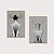 cheap Prints-2 Panle Wall Art Canvas Prints Painting Artwork Picture Portrait Woman Home Decoration Décor Stretched Frame Ready to Hang