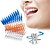 billiga Personvårdselektronik-80st tand tandtråd interdentalborste tänder stickar mjuk silikon oral rengöring