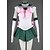 Χαμηλού Κόστους Κοστούμια Anime-Εμπνευσμένη από Στολές Ηρώων Μαθήτριες Anime Στολές Ηρώων Ιαπωνικά Κοστούμια Cosplay Αμάνικο Φόρεμα Γάντια Κορδέλα Για Ανδρικά Γυναικεία Κοριτσίστικα