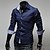 cheap Men&#039;s Shirts-Men&#039;s Shirt Solid Colored Color Block Patchwork Long Sleeve Daily Tops Basic White Black Red