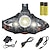 cheap Flashlights &amp; Camping Lanterns-Headlamps Safety Light Headlight LED LED Emitters 13000 lm 1 Mode with Batteries and Chargers Anglehead Suitable for Vehicles Super Light Camping / Hiking / Caving Everyday Use Cycling / Bike