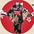 abordables Costumes de manga-Inspiré par La Fille des Enfers Enma Ai Manga Costumes de Cosplay Japonais Costumes de Cosplay Nœud papillon Manteau kimono Ceinture / Ruban Pour Femme