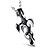 baratos Naszyjniki z wisiorkami-Men&#039;s Pendant Necklace Engraved Cross Punk Trendy Gothic Modern Titanium Steel Silver 55 cm Necklace Jewelry 1pc For Gift School Street Club Promise