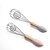 cheap Baking &amp; Pastry Tools-2pcs Stainless Steel Wood Multi-function DIY Everyday Use Egg Whisk Bakeware tools