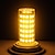 baratos Luzes LED de Dois Pinos-7 W Lâmpadas Espiga Luminárias de LED  Duplo-Pin 800 lm G9 T 78 Contas LED SMD 2835 Regulável Branco Quente Branco 110-130 V 200-240 V
