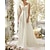 cheap Wedding Dresses-Beach Open Back Wedding Dresses A-Line Sweetheart Camisole Spaghetti Strap Sweep / Brush Train Chiffon Bridal Gowns With Beading Lace Insert 2024