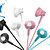 cheap Wired Earbuds-DUDAO DT-226 Wired 3.5mm In-ear Earbud Headphones Dynamic Crystal Clear Sound Ergonomic Ears Comfort-Fit Classic Colors
