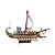 preiswerte 3D-Puzzle-One Piece 3D - Puzzle Mini Schiff Schwarze Perle 3D Zeichentrick 1 pcs Kinder Alles Spielzeuge Geschenk