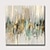 billige Abstrakte malerier-Hang-Painted Oliemaleri Hånd malede Kvadrat Abstrakt Moderne Uden indre ramme (ingen ramme)
