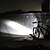 baratos Luzes de Bicicleta &amp; Refletores-LED Luzes de Bicicleta Luz LED Luz Frontal para Bicicleta LED Moto Ciclismo Impermeável Rotação 360° Múltiplos Modos Super brilhante 2400 lm Recarregável USB 18650 Branco Ciclismo / Liga de Alumínio