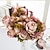 baratos Flor artificial-8 cabeça de alto grau estilo europeu peônia núcleo flor simulação