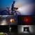 abordables Éclairage/lampes de vélo-LED Eclairage de Velo Eclairage de Vélo Avant Eclairage de Vélo Arrière Eclairage sécurité / feu clignotant velo VTT Vélo tout terrain Vélo Cyclisme Imperméable Modes multiples 160 lm USB Blanc Rouge