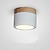 voordelige Plafondlampen-9 cm geometrische vormen inbouwlampen metaal geverfde afwerkingen moderne eenvoudige nordic stijl 220-240v