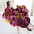 お買い得  造花-8ヘッド高級ヨーロッパスタイルコア牡丹シミュレーション花
