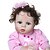 cheap Reborn Doll-24 inch Reborn Doll Baby Girl lifelike Gift Non Toxic Artificial Implantation Blue Eyes Tipped and Sealed Nails Full Body Silicone with Clothes and Accessories for Girls&#039; Birthday and Festival Gifts