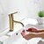 cheap Classical-Bathroom Sink Faucet - Single Brushed Gold Centerset Single Handle One HoleBath Taps