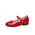 economico Ballerine da donna-Per donna Ballerine Primavera estate Piatto Punta tonda Dolce All&#039;aperto Vernice Bianco / Nero / Rosso