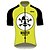 cheap Women&#039;s Cycling Clothing-21Grams Breaking Bad Wlater White Men&#039;s Short Sleeve Cycling Jersey - Black / Yellow Bike Jersey Top Breathable Quick Dry Reflective Strips Sports 100% Polyester Mountain Bike MTB Road Bike Cycling
