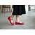 cheap Women&#039;s Flats-Women&#039;s Flats Spring &amp; Summer Flat Heel Round Toe Sweet Outdoor Patent Leather White / Black / Red