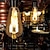 abordables Ampoules incandescentes-brelong 1 pc e27 40w st64 dimmable ampoule décorative edison blanc chaud