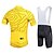 preiswerte Herrenbekleidungs-Sets-Fastcute Herren Unisex Radtrikot mit Radhose kurz Trägern fahrradbekleidung Kurzarm MTB Mountain Rennrad Weiß Grün Purpur Übergröße Fahhrad Trägerhose Trikot Trägerhose / Lange Radhose Mit Trägern