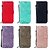 cheap Other Phone Case-Phone Case For LG Full Body Case Leather LG V40 LG K30 LG K40 Card Holder Shockproof Flower / Floral PU Leather