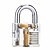 cheap Tool Sets-DANIU Transparent Practice Padlock with 12pcs Unlocking Lock Picks Set Key Extractor Tools