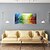 cheap Abstract Paintings-Oil Painting Hand Painted Horizontal Abstract Landscape Modern Stretched Canvas