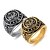 cheap Rings-Band Ring Classic Silver Gold Stainless Steel Eagle Precious Trendy Rock 1pc 7 8 9 10 11 / Men&#039;s