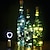 baratos corredores e decoração-Luzes para garrafas de vinho de 2m e 20 leds com cortiça embutida em bateria led em forma de cortiça, minicírias de fadas coloridas prateadas