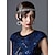 cheap Great Gatsby-The Great Gatsby Charleston Gentlewoman Retro Vintage Roaring 20s 1920s Lace Up The Great Gatsby All Seasons Headpiece Flapper Headband Women&#039;s Adults Tassel Fringe Costume Vintage Cosplay Party