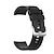 abordables Autres bracelets de montre-Bracelet de Montre  pour Huawei Montre Huawei GT2 42mm Montre Huawei GT 46mm Montre Huawei GT 42mm Huawei Watch GT2 46mm Silicone Remplacement Sangle Respirable Bracelet Sport Bracelet