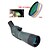 cheap Binoculars, Monoculars &amp; Telescopes-20-60 X 60 mm Monocular Spotting Scope Porro Zoomable Night Vision in Low Light High Definition Compact 150/1000 m Fully Multi-coated BAK4 Camping / Hiking Hunting Fishing Rubber silicon Waterproof