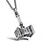 preiswerte Anhänger Halskette-Men&#039;s Pendant Necklace Engraved Hammer Statement Titanium Steel Gold Silver 55 cm Necklace Jewelry 1pc For Gift School Street Club Promise