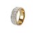 Χαμηλού Κόστους Ανδρικά Δαχτυλίδια-Ανδρικά Γυναικεία Band Ring Δαχτυλίδι Δαχτυλίδι ουράς 1pc Χρυσό Ασημί Τιτάνιο Ατσάλι Κυκλικό Βασικό Βίντατζ Μοντέρνα Δώρο Κοσμήματα