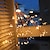 Χαμηλού Κόστους LED Φωτολωρίδες-ηλιακά φώτα led led starburst φώτα led πυροτεχνήματα μπουκέτο υπαίθρια ηλιακά φώτα κήπου 40 κλαδιά 200led κρεμαστά σκούπα χάλκινο σύρμα φανάρι υπαίθριο πάρτι φεστιβάλ Χριστούγεννα αδιάβροχο