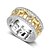 halpa Sormukset-Men&#039;s Women&#039;s Ring 1pc Gold Copper Circular Basic Vintage Fashion Festival Jewelry Elephant Animal Cool