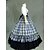 levne Historické a vintage kostýmy-Gotická Lolita šaty na dovolenou Šaty Plesové šaty Dámské Dívčí japonština Cosplay kostýmy Bílá Retro Košíček Poloviční rukáv Na zem