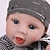 cheap Dolls, Playsets &amp; Stuffed Animals-NPK DOLL 22 inch Reborn Doll Reborn Toddler Doll Baby Boy Baby Girl lifelike Gift 3/4 Silicone Limbs and Cotton Filled Body with Clothes and Accessories for Girls&#039; Birthday and Festival Gifts
