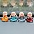 cheap Car Pendants &amp; Ornaments-4pcs creative Chinese little monk statue sculpture resin home decoration accessories mini monk gift