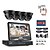 cheap DVR Kits-SANNCE® 4CH 1080P LCD DVR Weatherproof Security System Supported 720P Analog AHD TVI IP Camera Without HDD