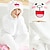 cheap Kigurumi Pajamas-Adults&#039; Kigurumi Pajamas Bear Pika Pika Panda Animal Onesie Pajamas Funny Costume Flannelette Cosplay For Men and Women Halloween Animal Sleepwear Cartoon