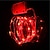 economico Strisce LED-1m Fili luminosi 10 LED SMD 0603 24pcs Bianco caldo Bianco Rosso Decorazione di nozze di Natale Batterie alimentate