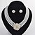 cheap Jewelry Sets-Women&#039;s Pearl Jewelry Set Earrings Bracelet Layered Flower Ladies Luxury Elegant Fashion European Birthstones Imitation Pearl Silver Plated Earrings Jewelry White / Necklace &amp; Earrings &amp; Tiara