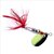 abordables Leurres et mouches pour la pêche-1 pcs leurres souples Leurre Buzzbait &amp; Spinnerbait Cuillères Affaissé Affaissement rapide Bass Truite Brochet Pêche en mer Pêche d&#039;eau douce Pêche au leurre Plume Métal / Pêche générale